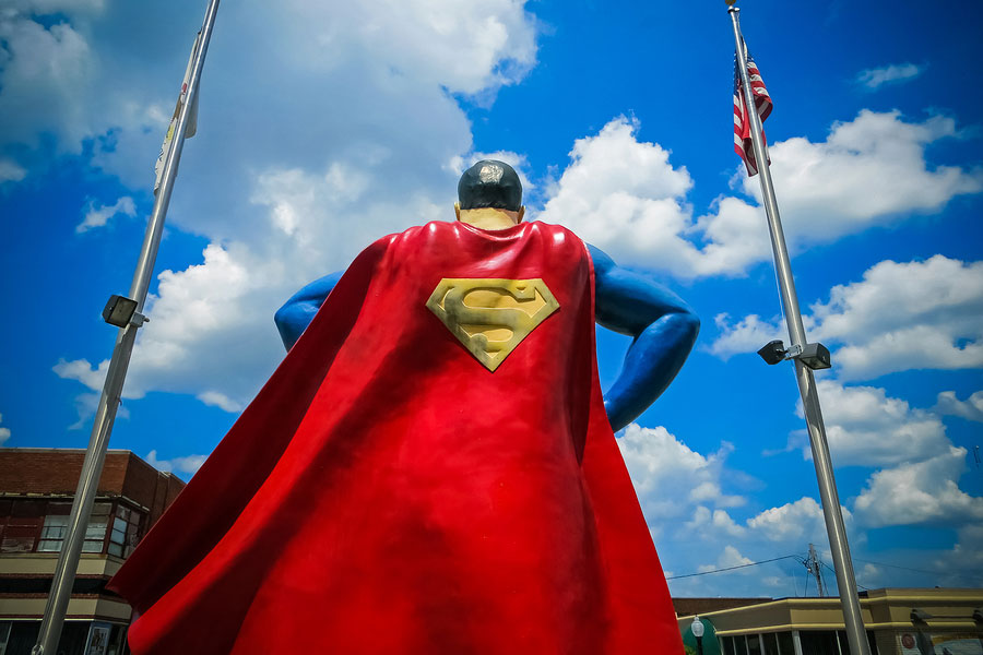 The Man of Steel - Superman In Metropolis
